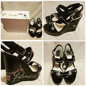 Brand New Authentic Christian Dior wedges